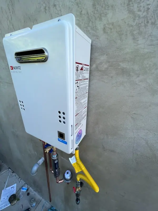 Tankless water heater installation for Sturbridge homes